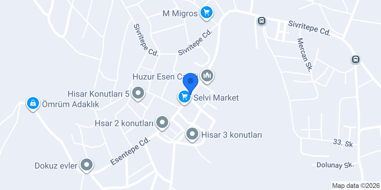 Esentepe Mahallesi Muhtarlığı konumu