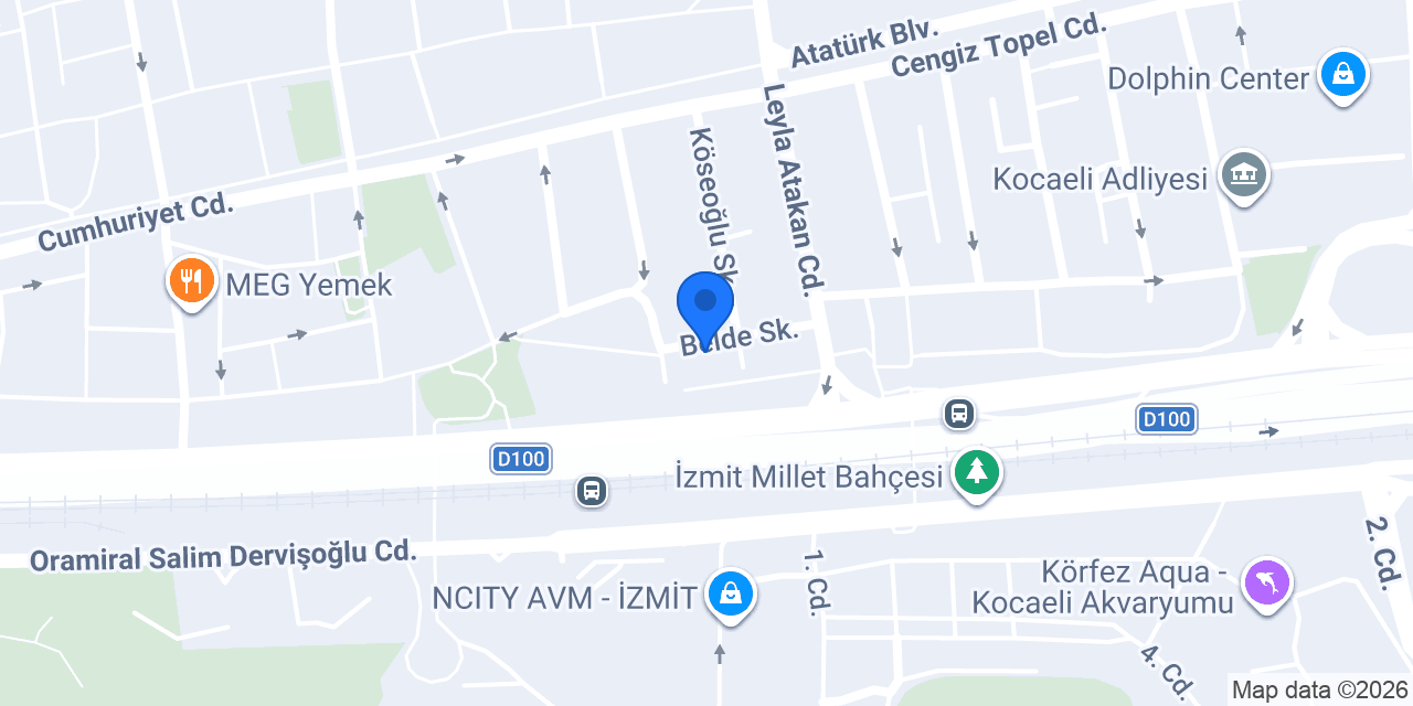 Marjin Dijital Tasarım Ajansı konumu