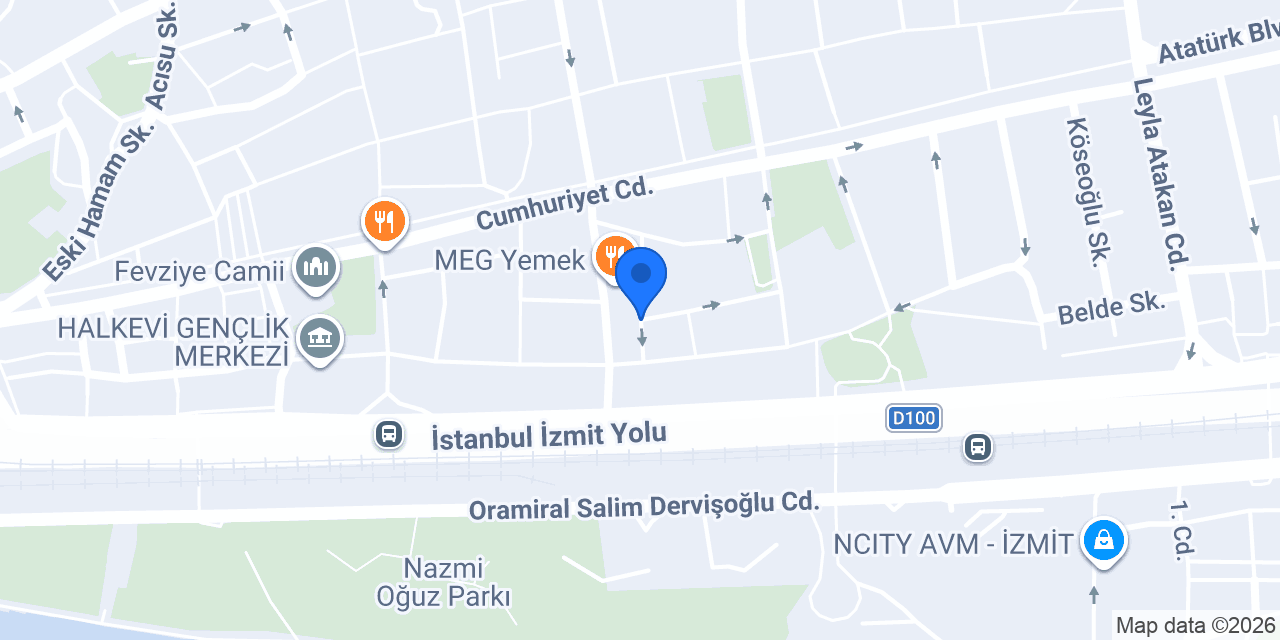 Kocaeli Sistem Laboratuvarı konumu