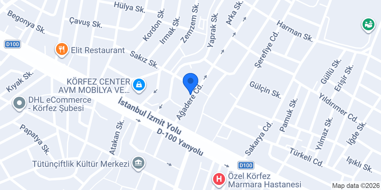 Paşa Döner Körfez konumu