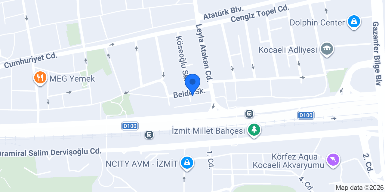 Kocaeli Polis Sosyal Tesisleri konumu