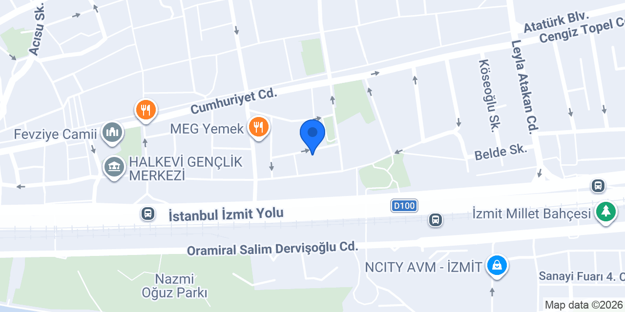 Avukat Nazmi Küçükosmanoğlu konumu