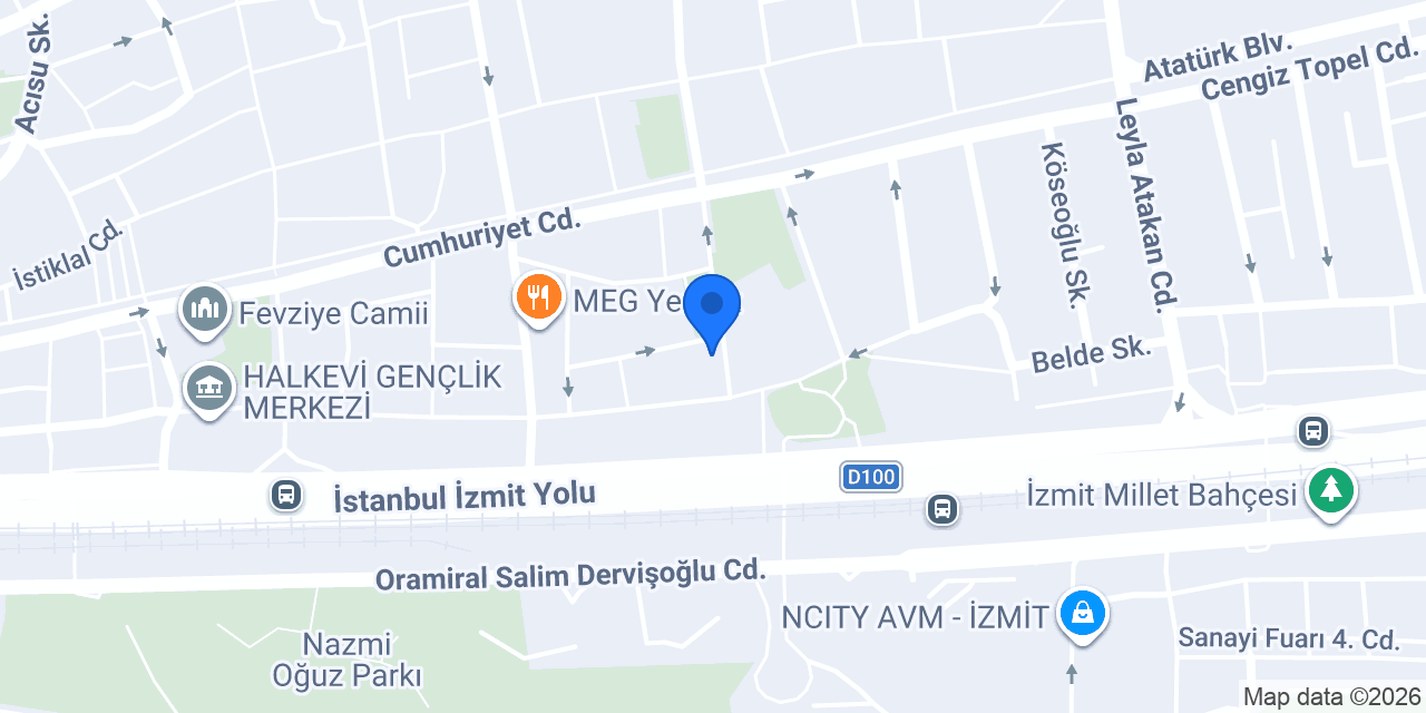 Harmoné Dolce - İzmit Merkez konumu