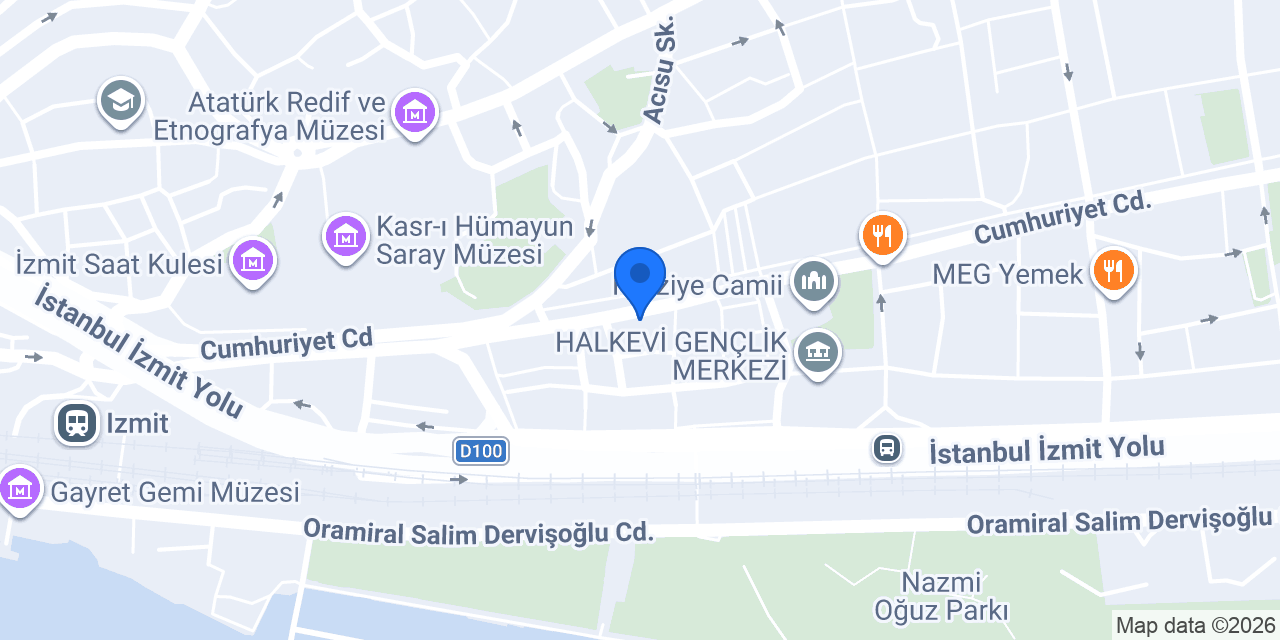 Sahra Divan Turizm konumu