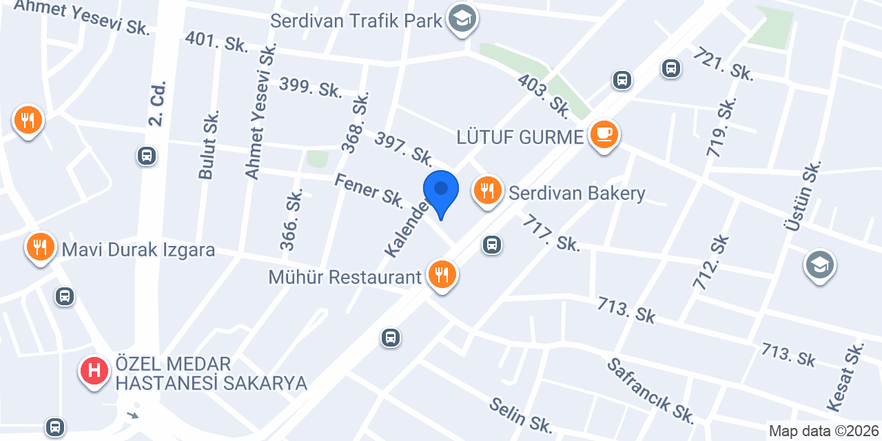 DENTINN Sakarya konumu