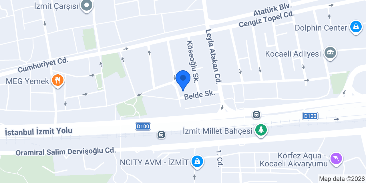 Sütlü Cup Kent Meydanı konumu