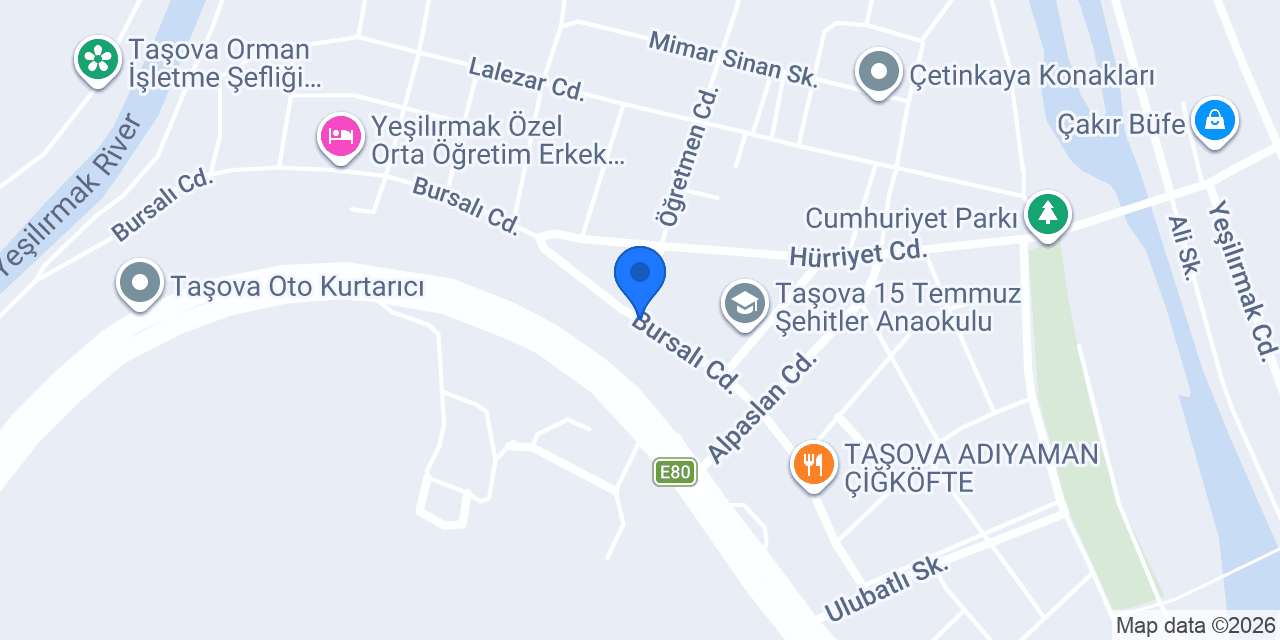 Akdağ Su konumu