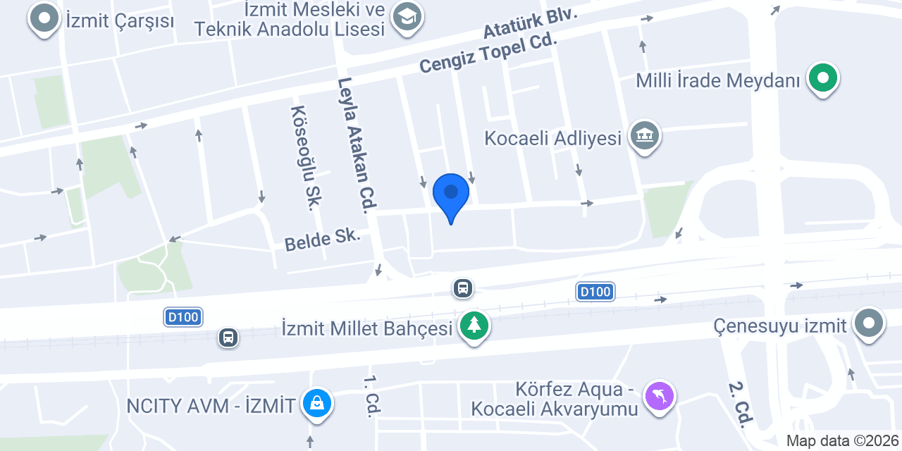 DOST RENT A CAR konumu