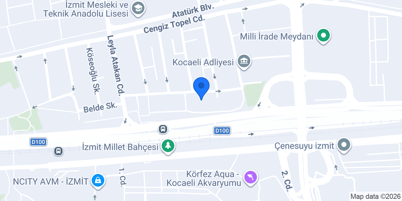 Kale Hukuk ve Danışmanlık - Kocaeli konumu