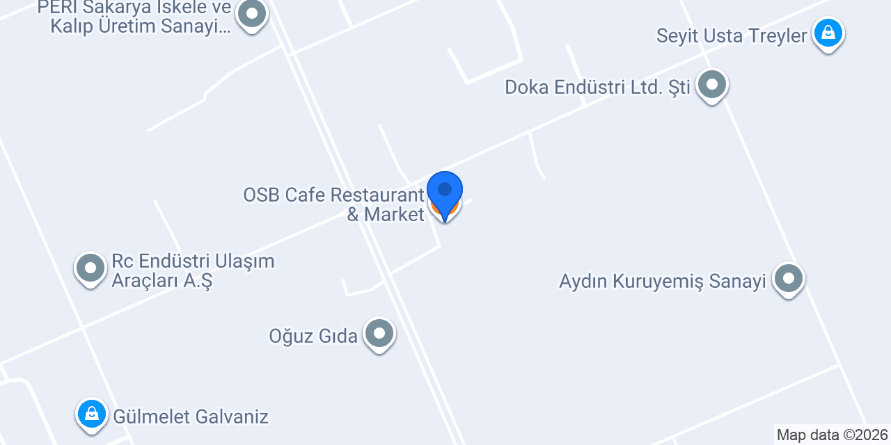 OSB Cafe Restaurant & Market konumu