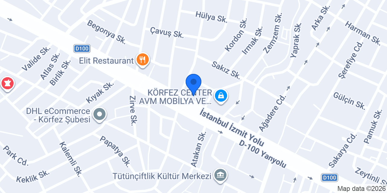 Seramikçim Yapı Dekorasyon konumu