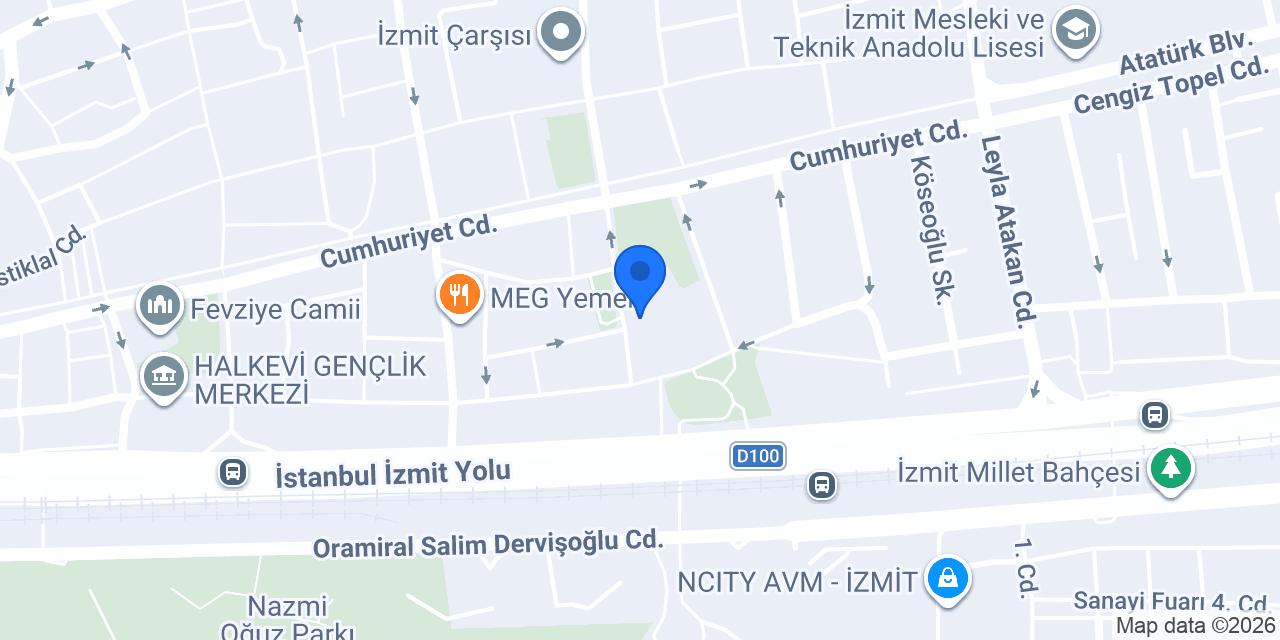 Diş Hekimi M. Taha Temür konumu
