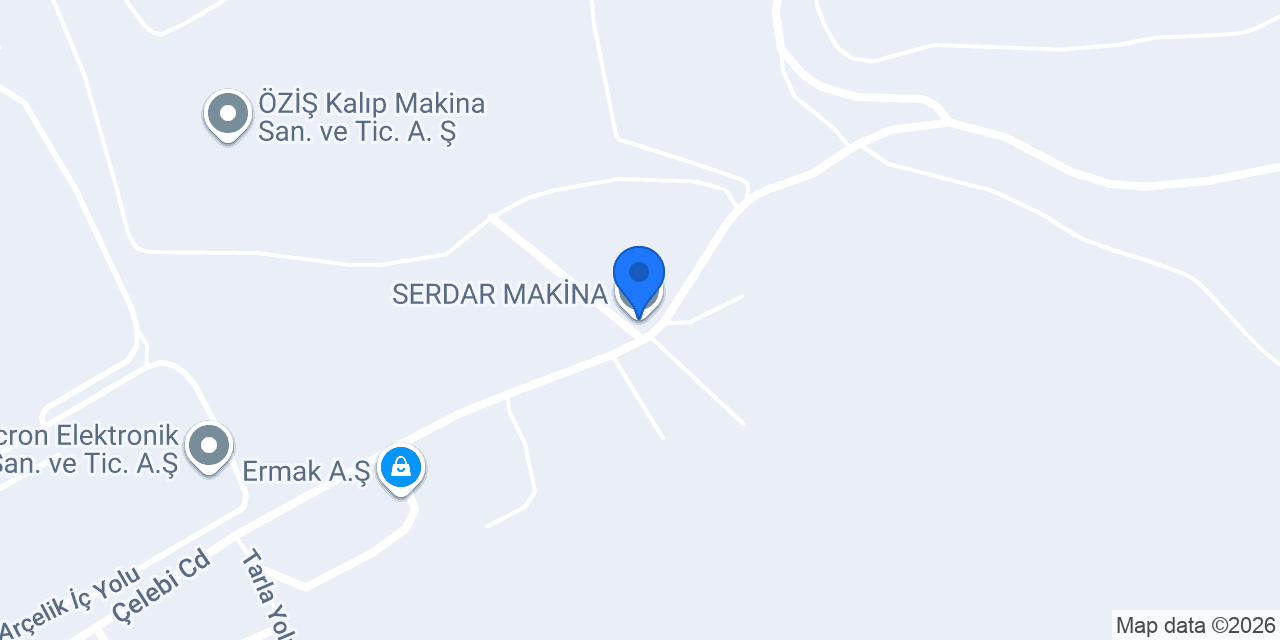 SERDAR MAKİNA konumu