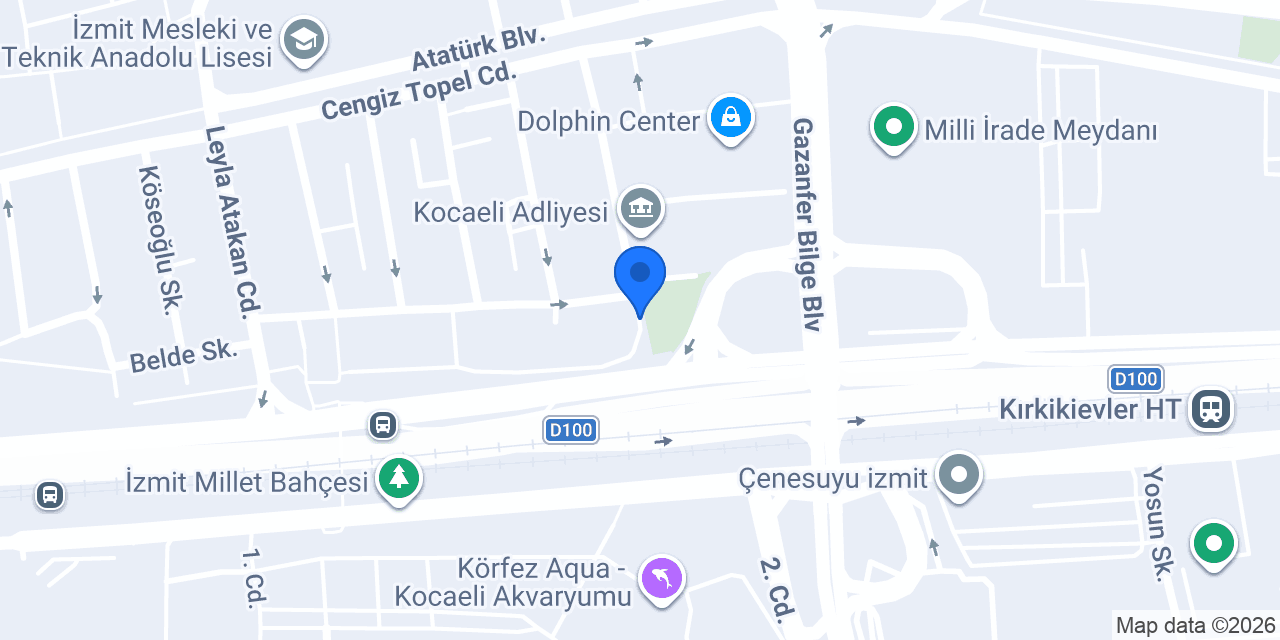 Adliye Taksi konumu