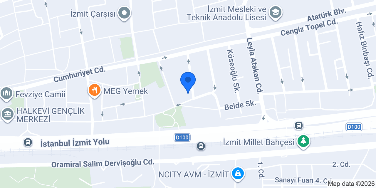 Kahve Dünyası - İzmit konumu