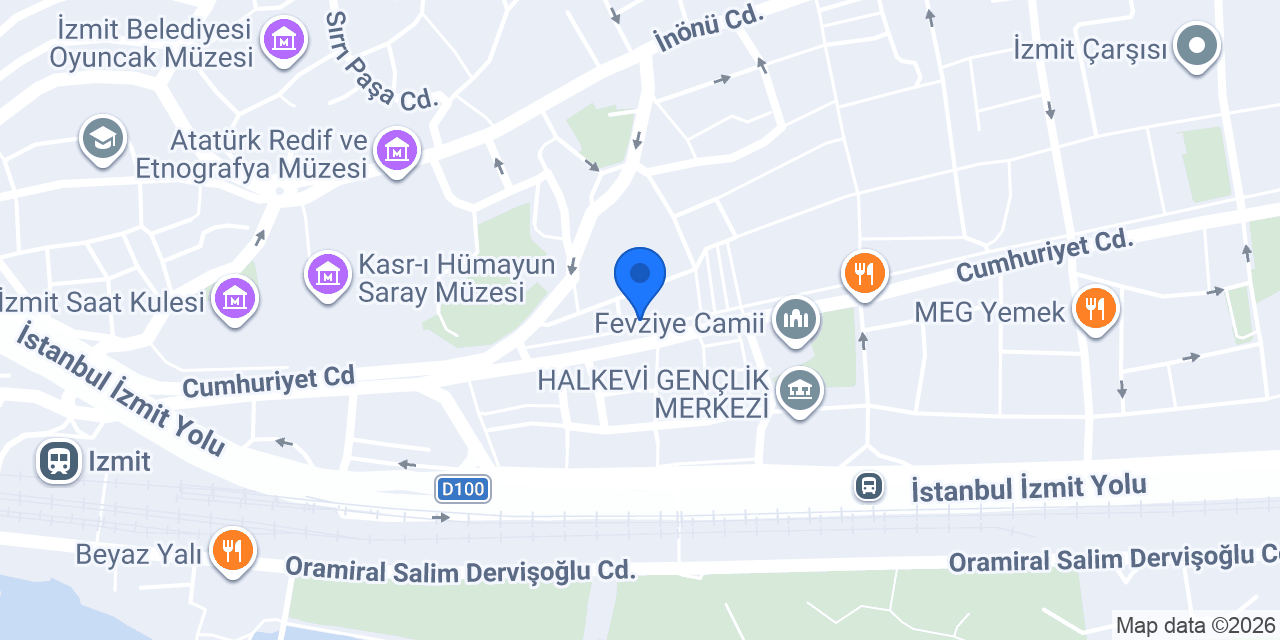 Karaca İzmit konumu