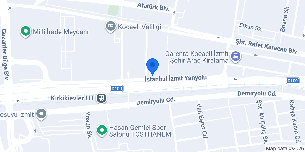 Petrol Ofisi konumu