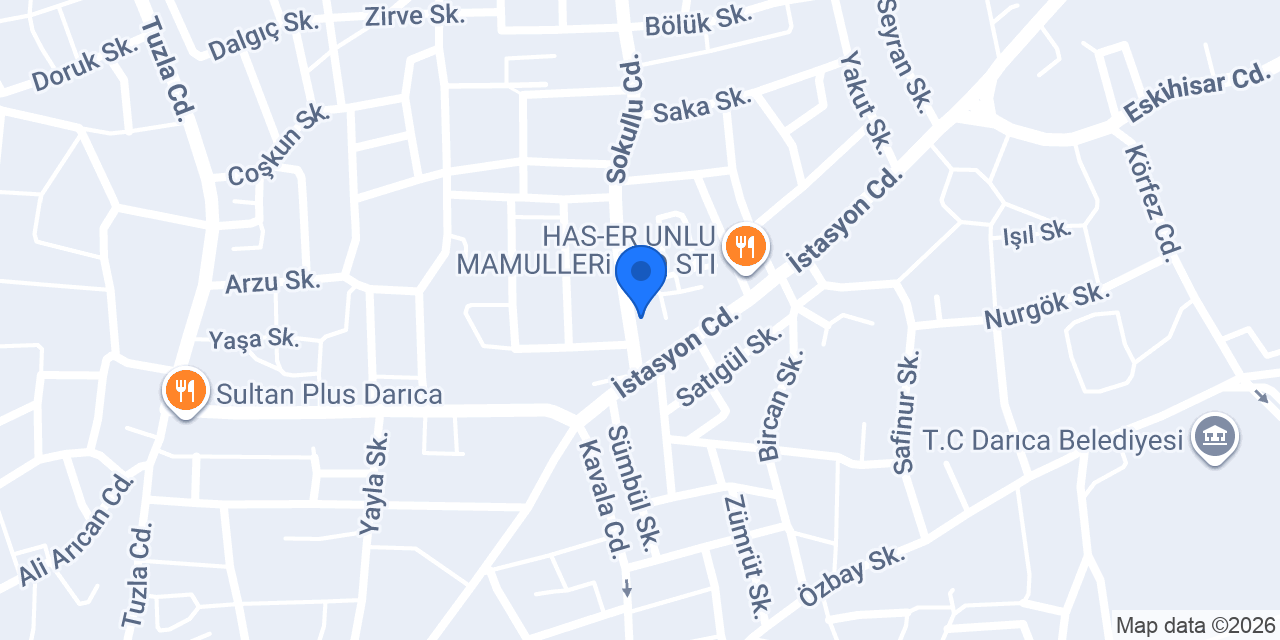 Darıca Waffle konumu