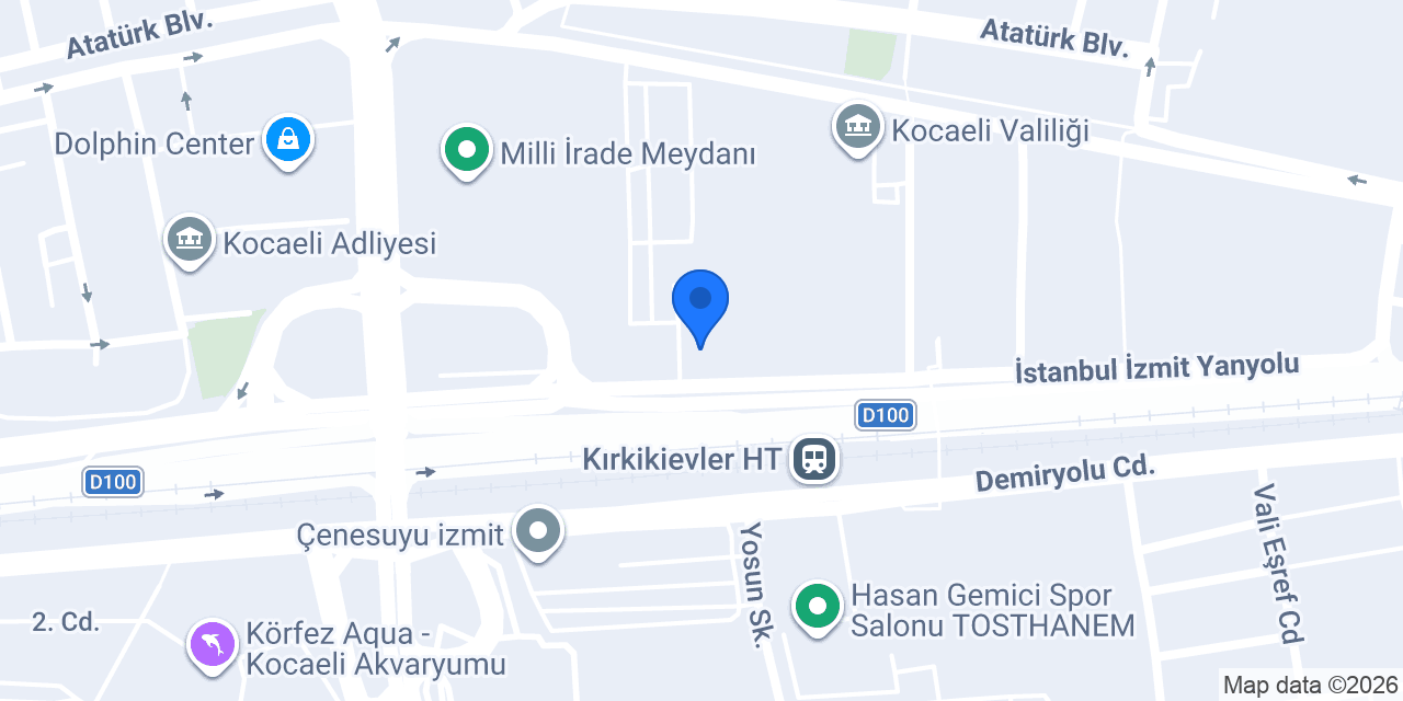 TAM Finans - İzmit Şubesi konumu