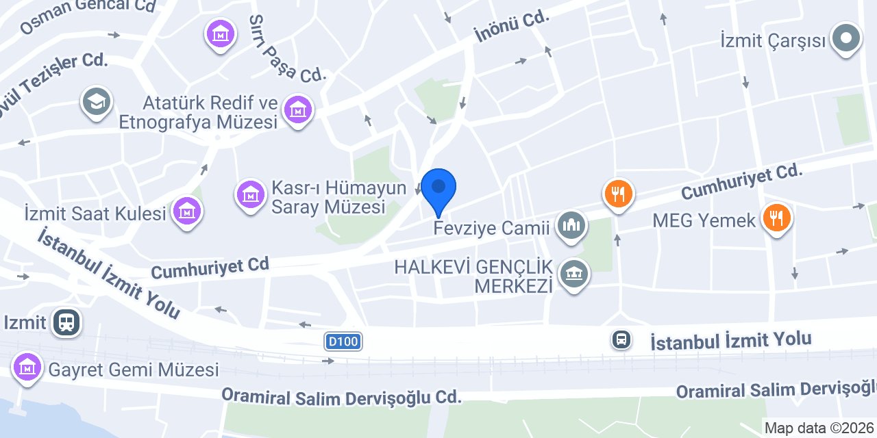 İzmit Final konumu