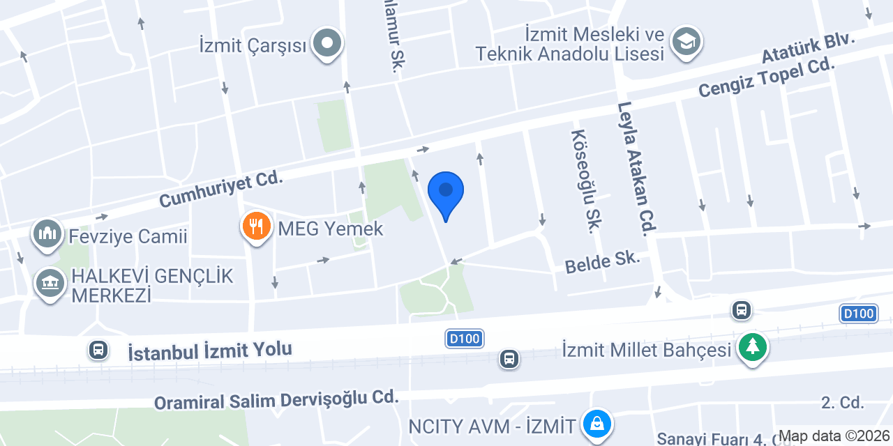 Polinom Eğitim Kurumları konumu