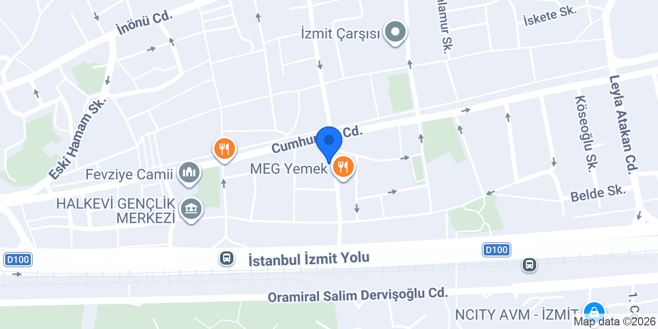 TEB Alemdar Şubesi konumu