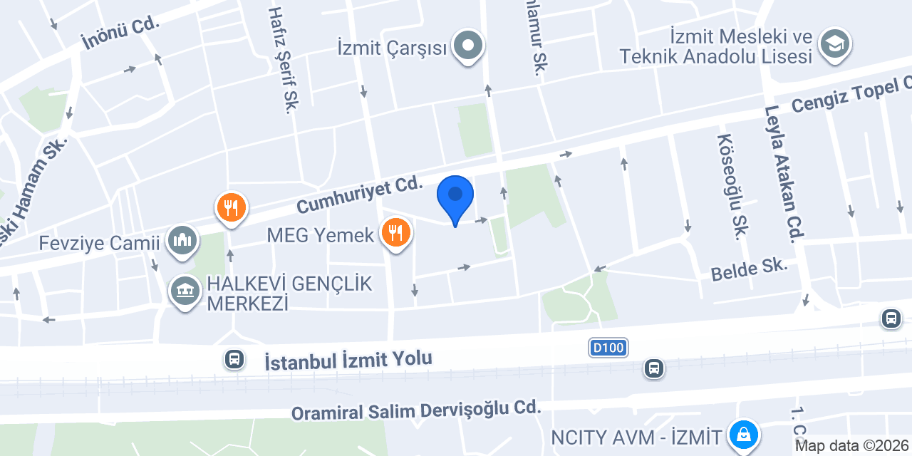 Yalçınkaya Boya Hırdavat konumu