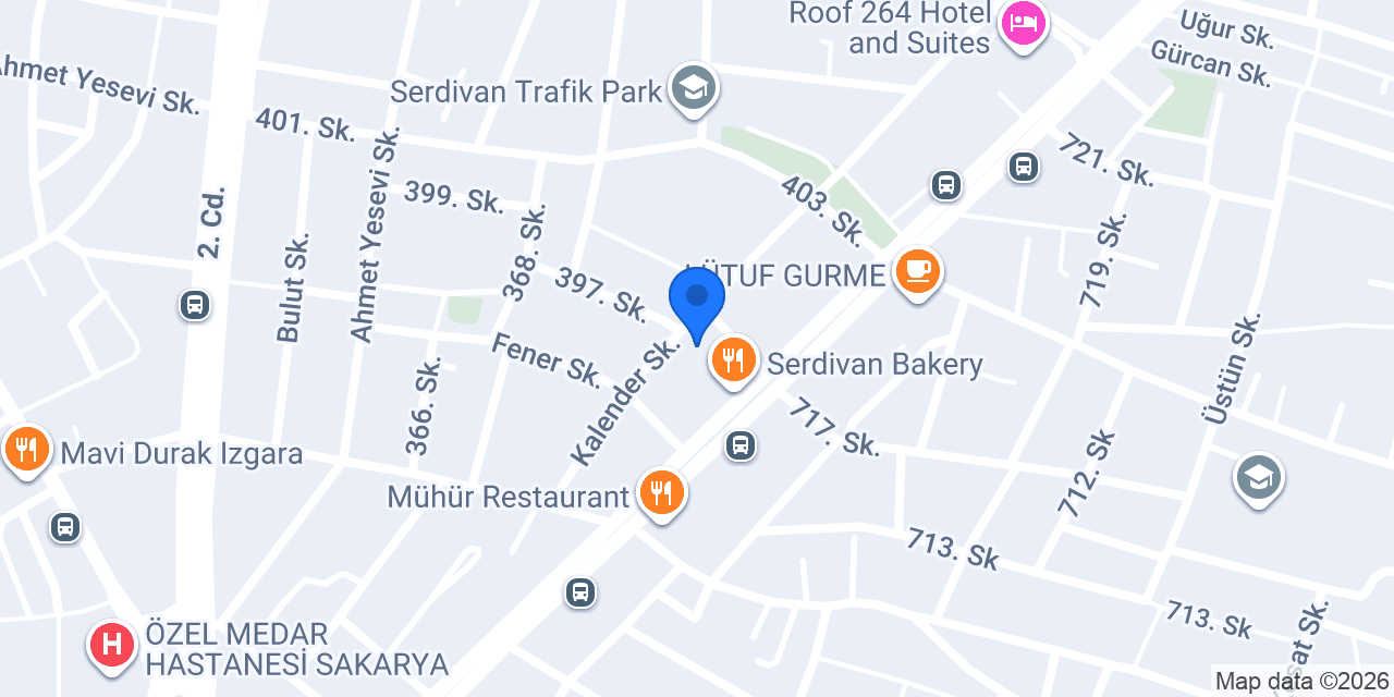 Barasoğlu Mühendislik Sakarya konumu