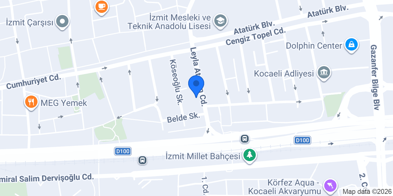 Tasarı Kurs (LGS-YKS- Özel Ders) konumu