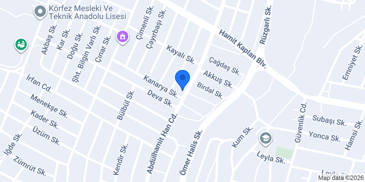 KÖRFEZ KOMBİ KLİMA SERVİS konumu
