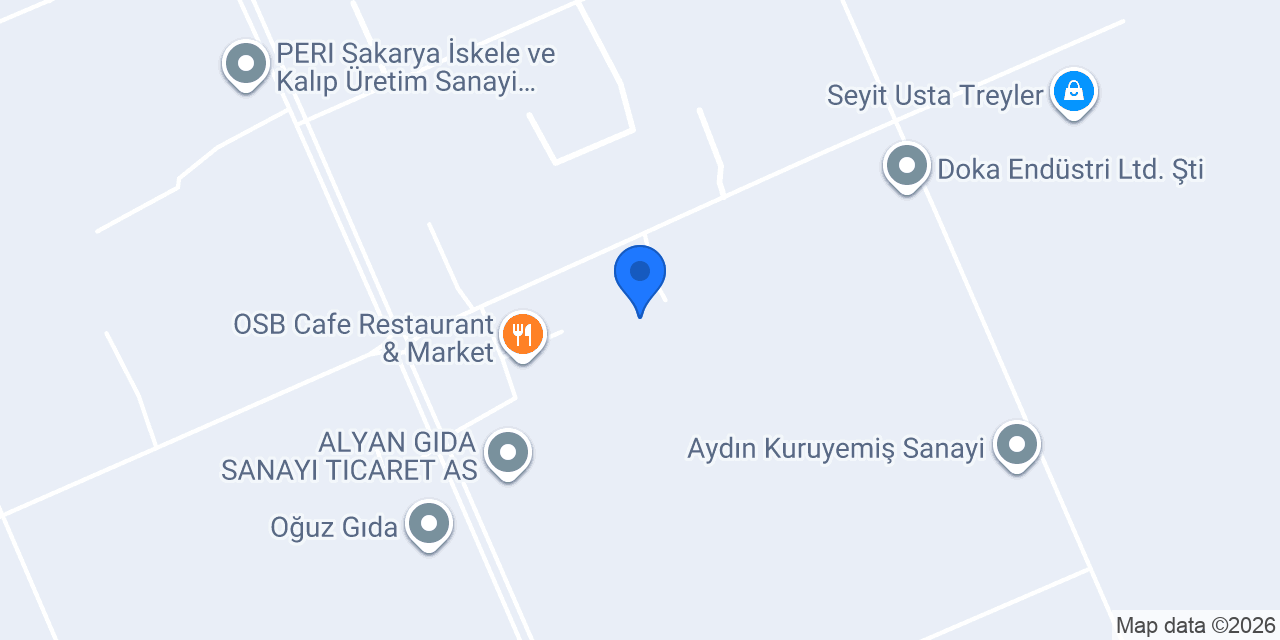 Hanzade Lojistik konumu