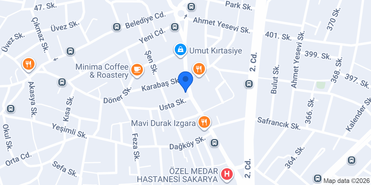 Maydonoz Döner Serdivan konumu