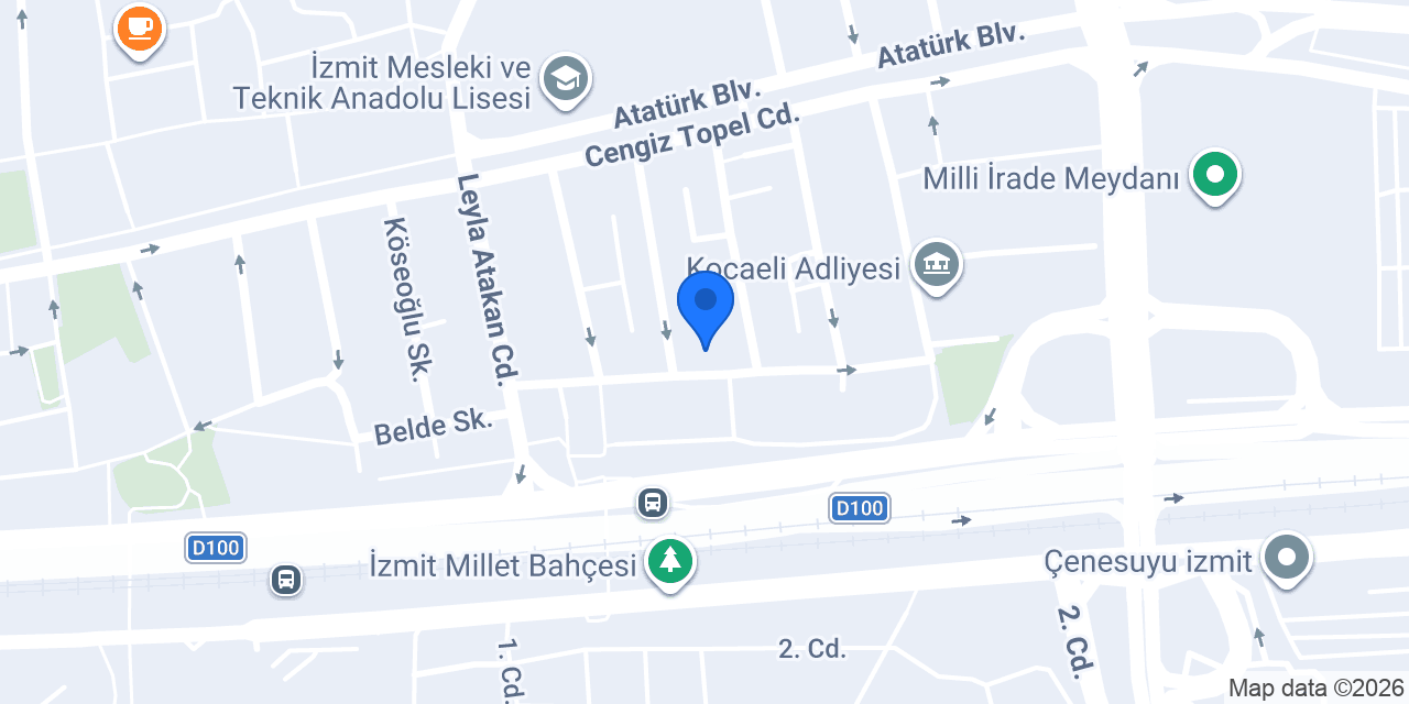 Abay Rentacar konumu