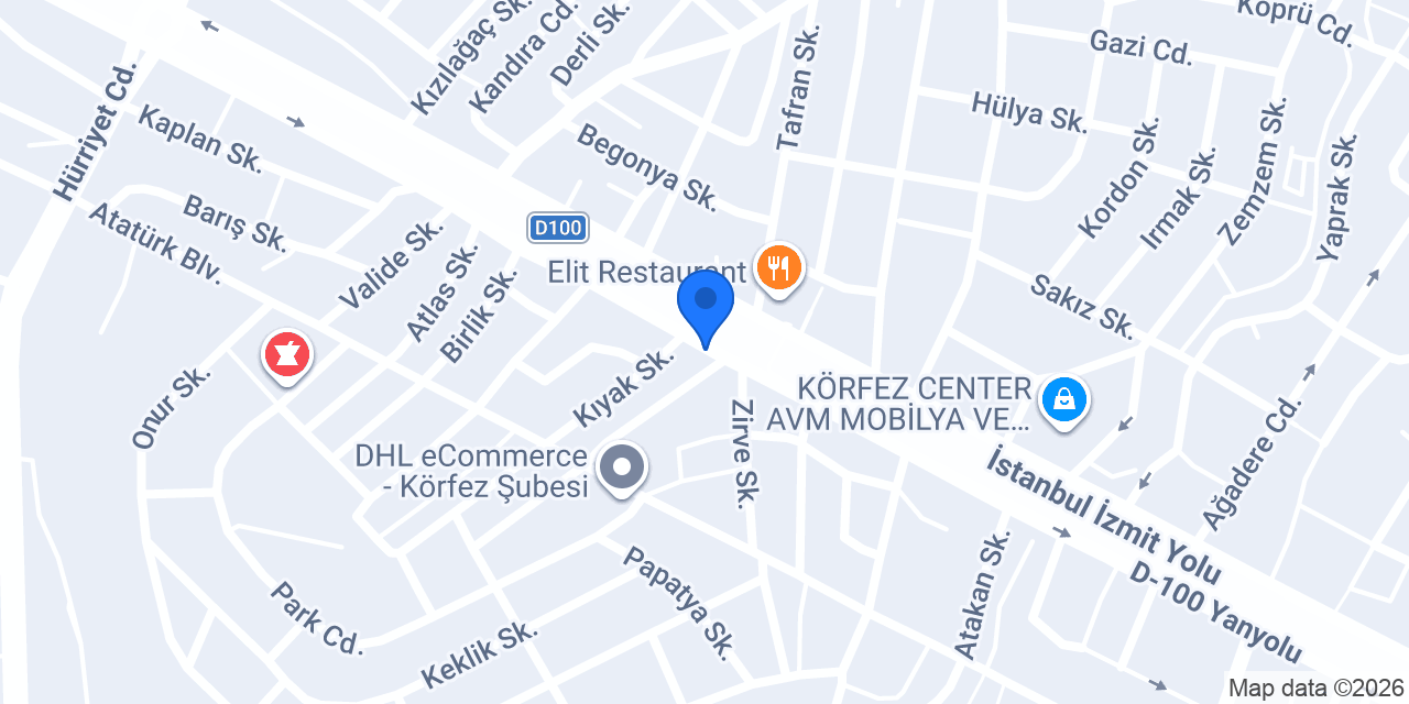 DOĞAN AUTO KÖRFEZ konumu