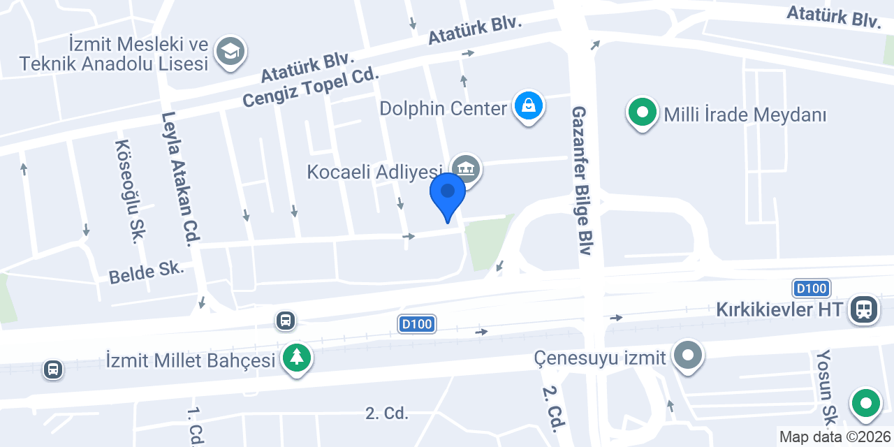 Kocaeli Kaşe konumu