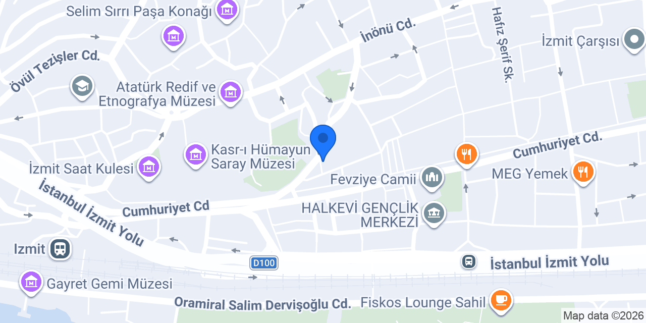 Antik Barış Otel konumu