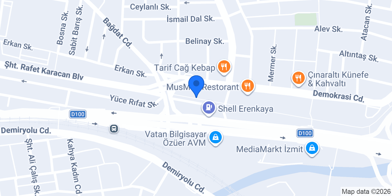 CinemaNext Dijital Sinema konumu