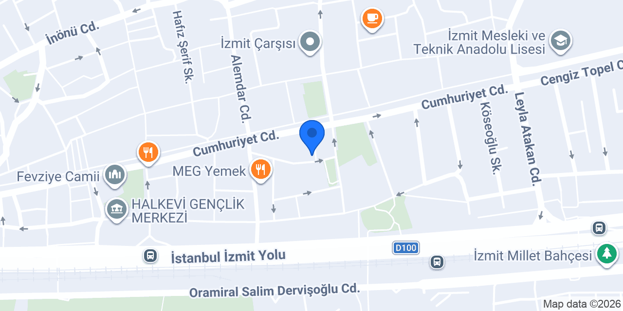 DEKA İnşaat Malzemeleri konumu