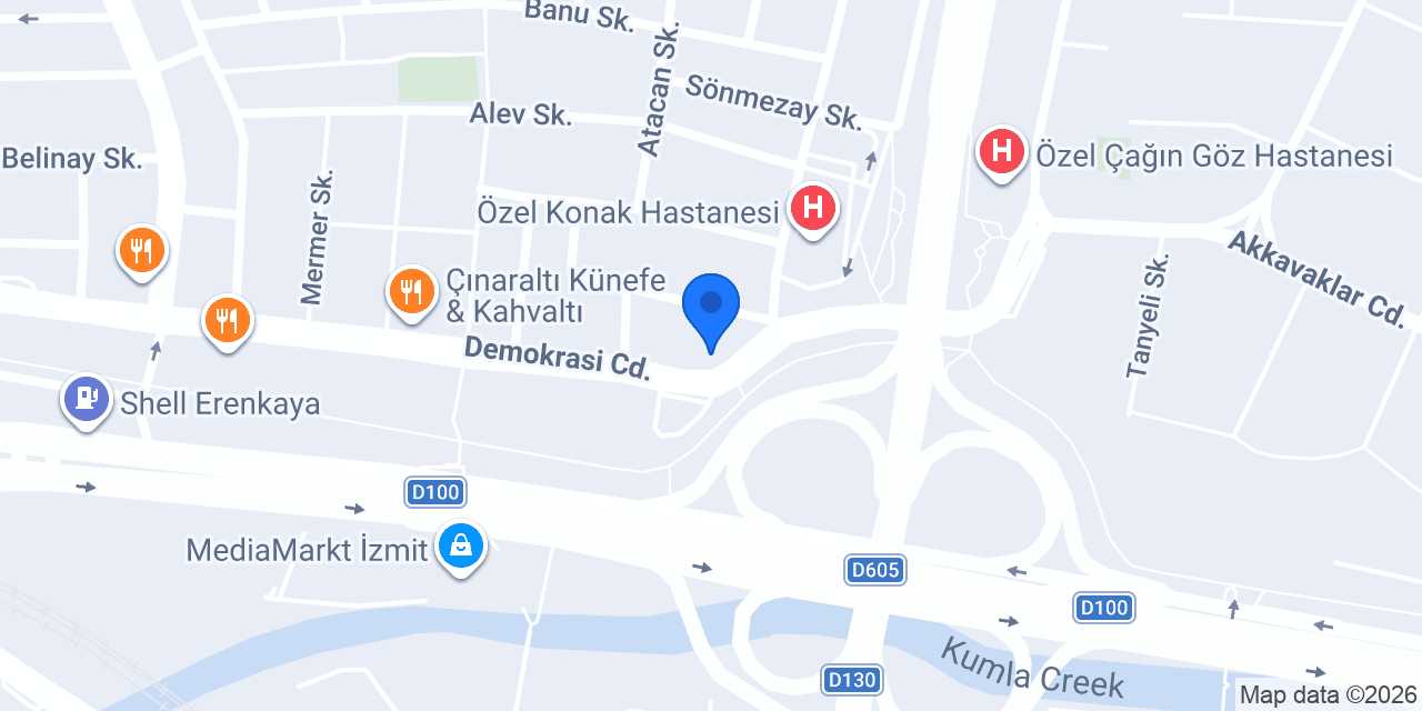 Satır Kebap Ciğer İzmit konumu