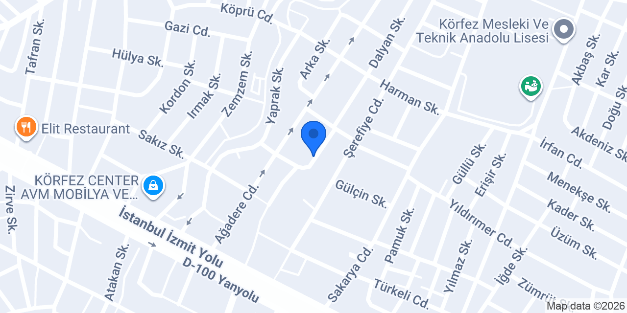 KOCAELİ CAM BALKON FABRİKASI konumu