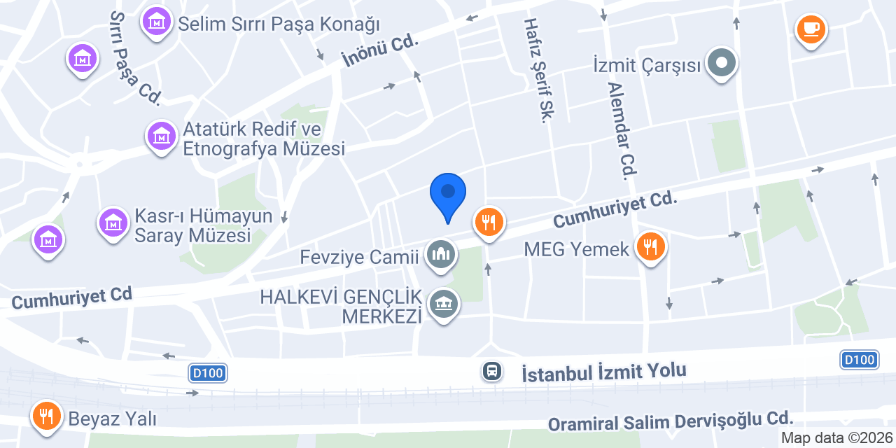 Tekin Kuyumculuk konumu