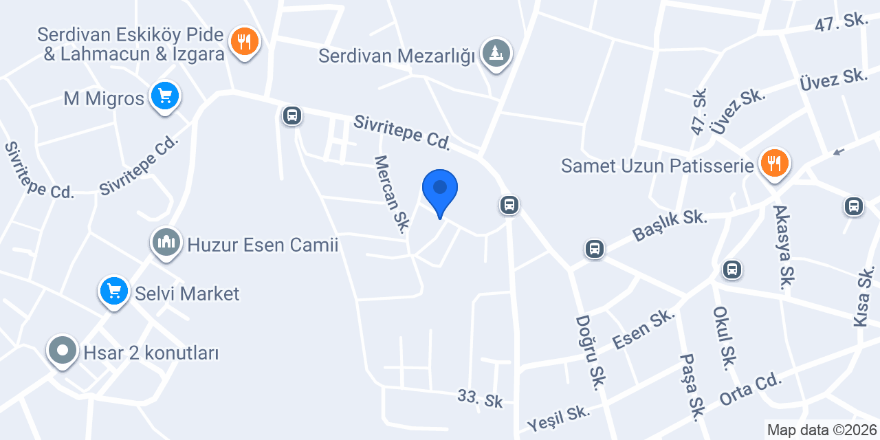 MT KURYE TAŞIMACILIK konumu