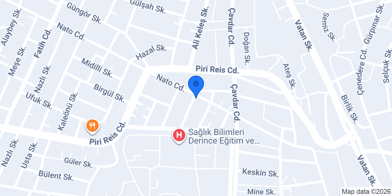 Şimşek Otomotiv konumu