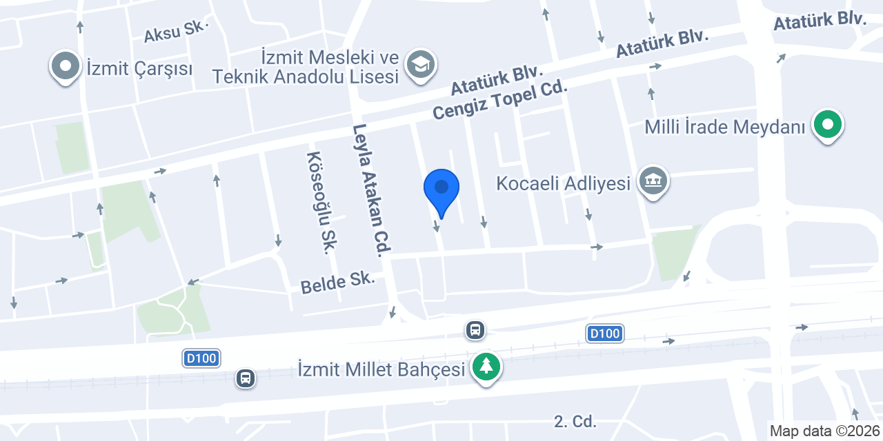 Zümrüdüanka Eğitim Merkezi - Atomy İzmit konumu