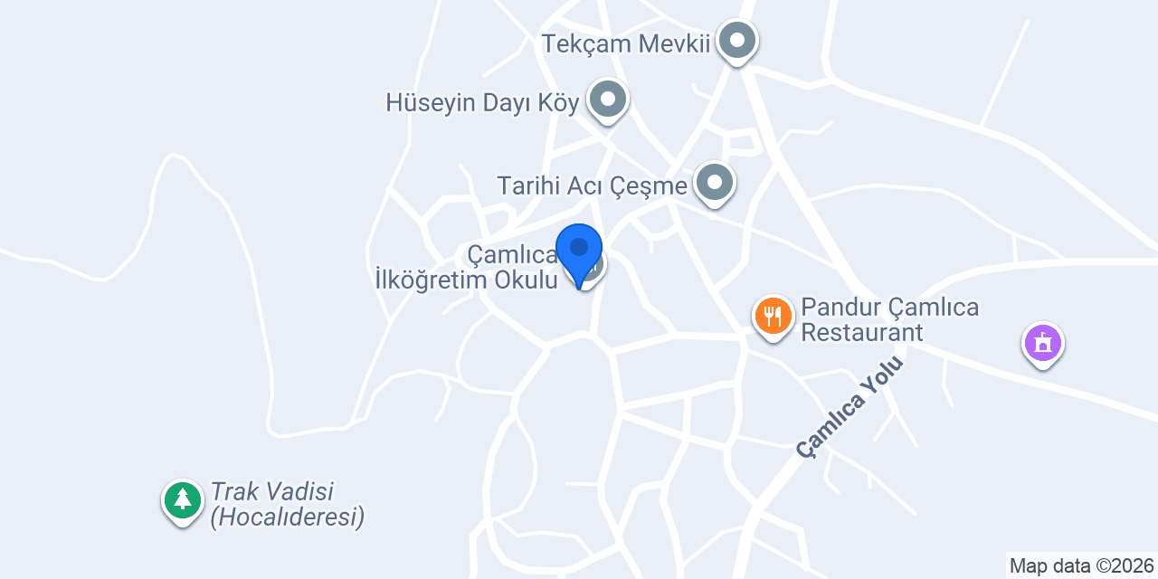 Çamlıca İlköğretim Okulu konumu