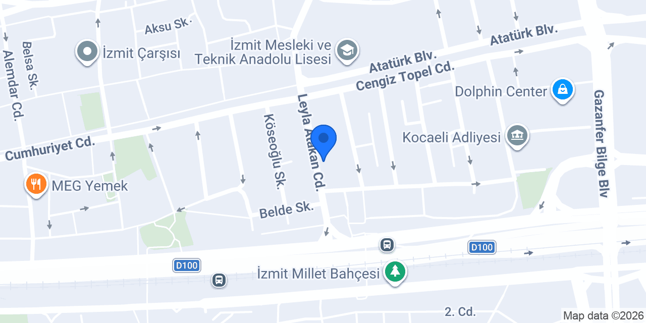 Kocaeli 5. Noterliği konumu