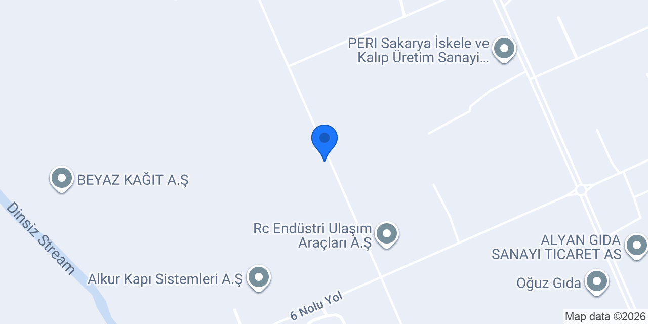 Küçükçalık Tekstil San. ve Tic. A.Ş. konumu