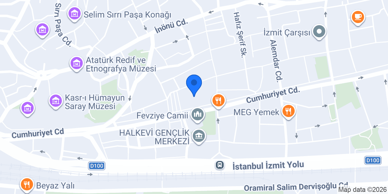 Lizay - İzmit Kocaeli konumu