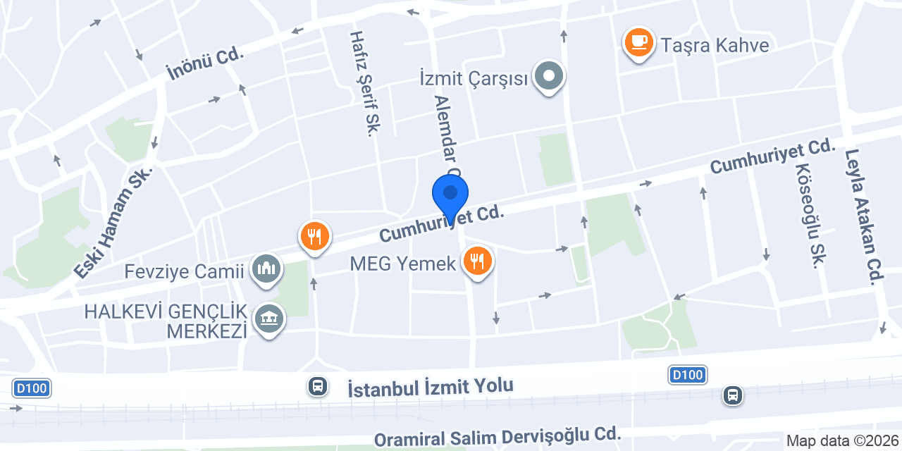 Andante Tour konumu