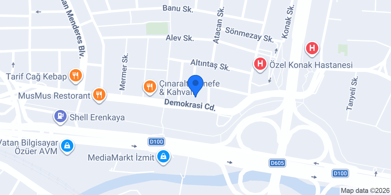 Antepkale Kebap konumu